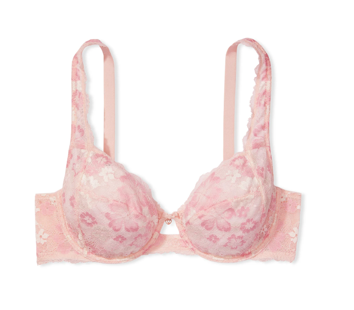 Brasier Victoria's Secret de encaje con copa de cobertura total The Fabulous 42G